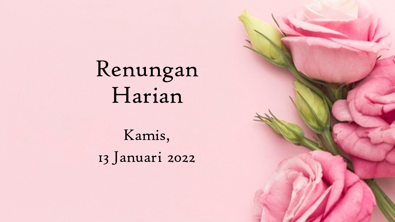renungan harian hari ini