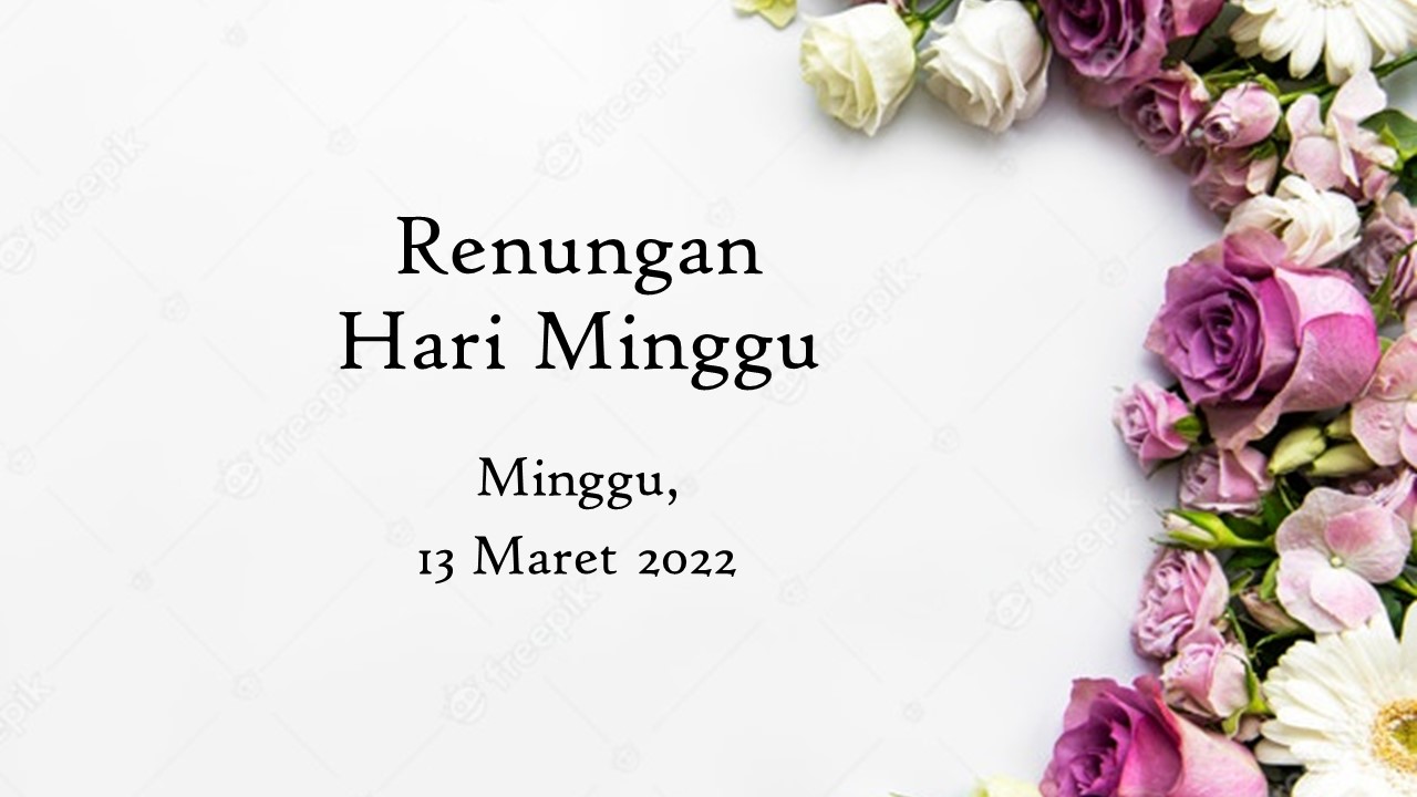 renungan harian hari ini