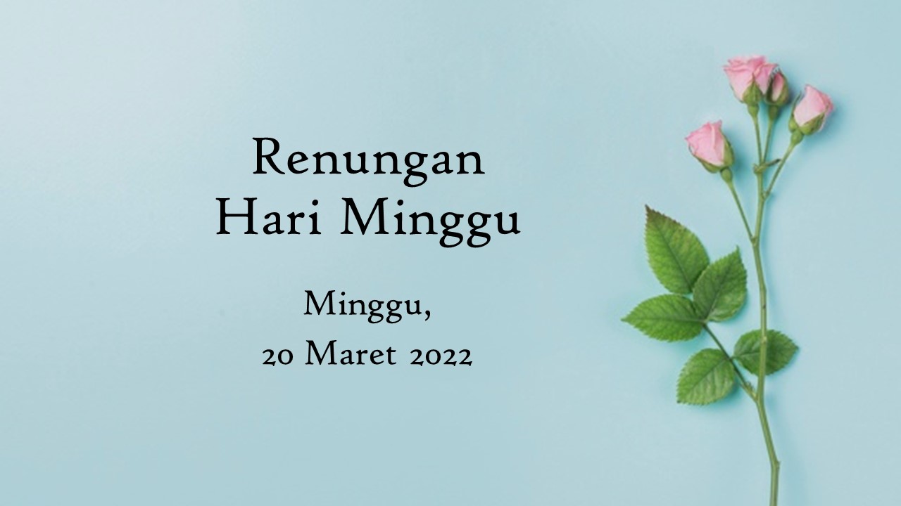 renungan harian hari ini