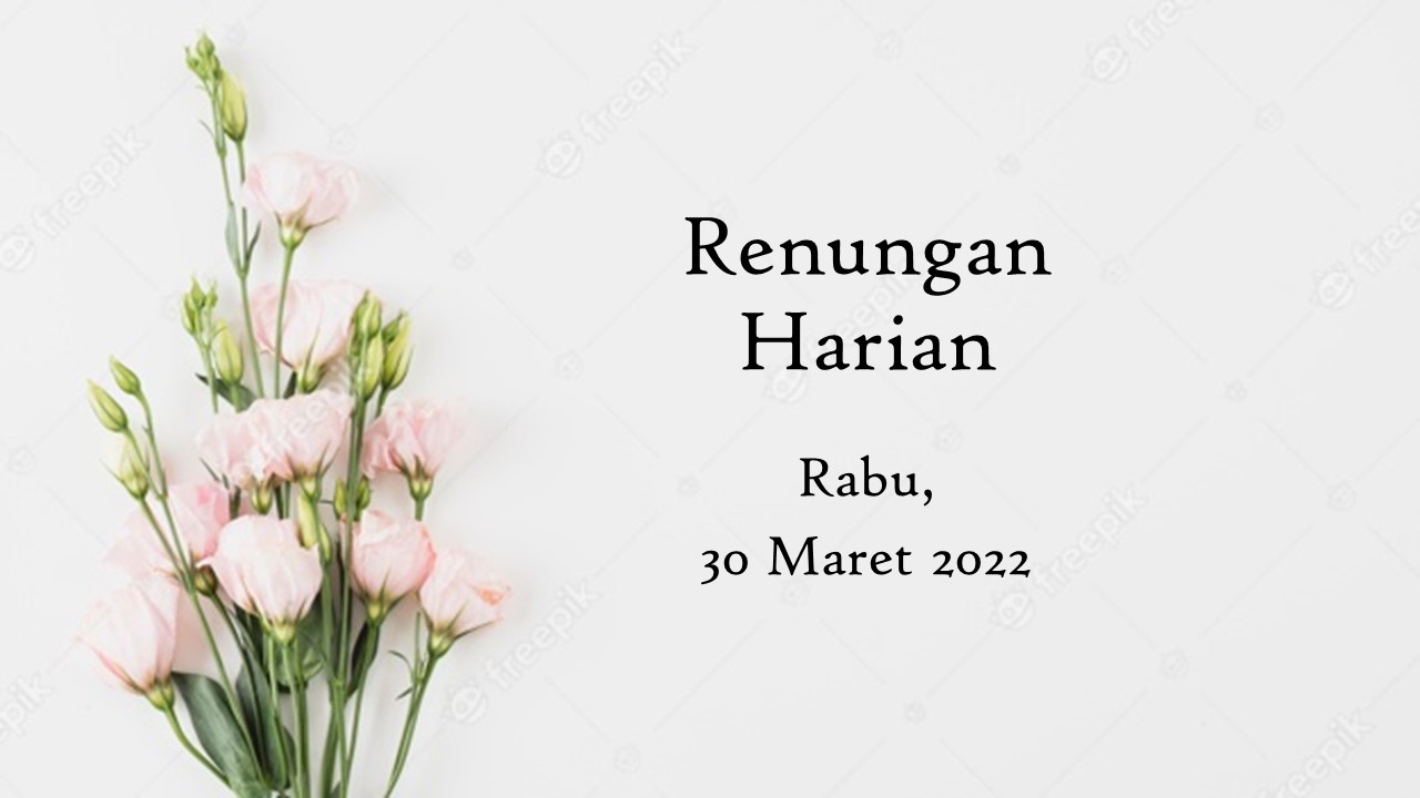 renungan harian hari ini