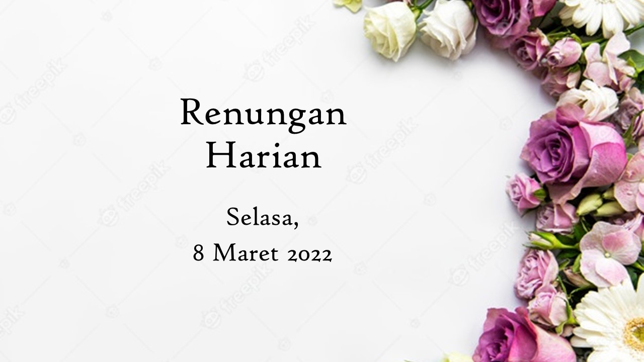 renungan harian hari ini