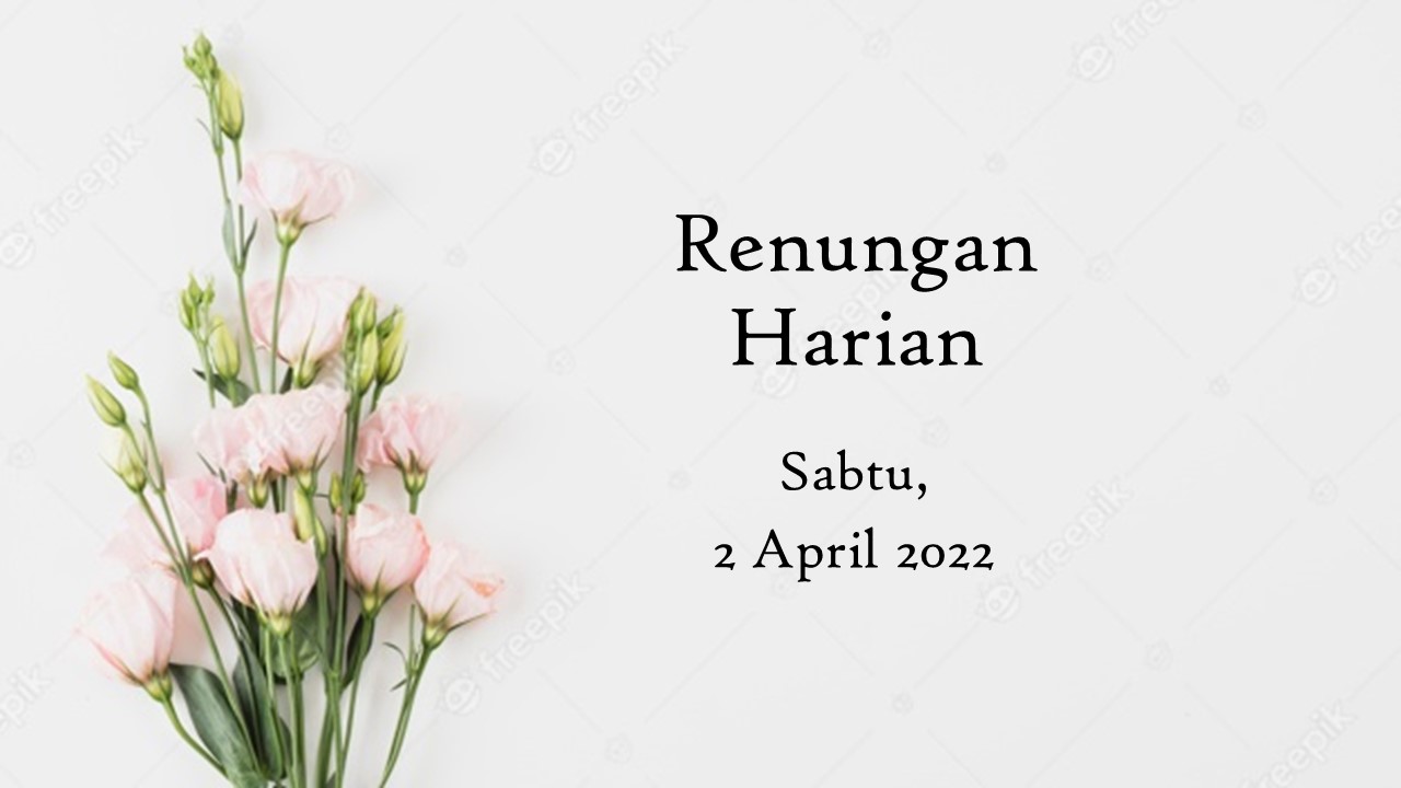 renungan harian hari ini