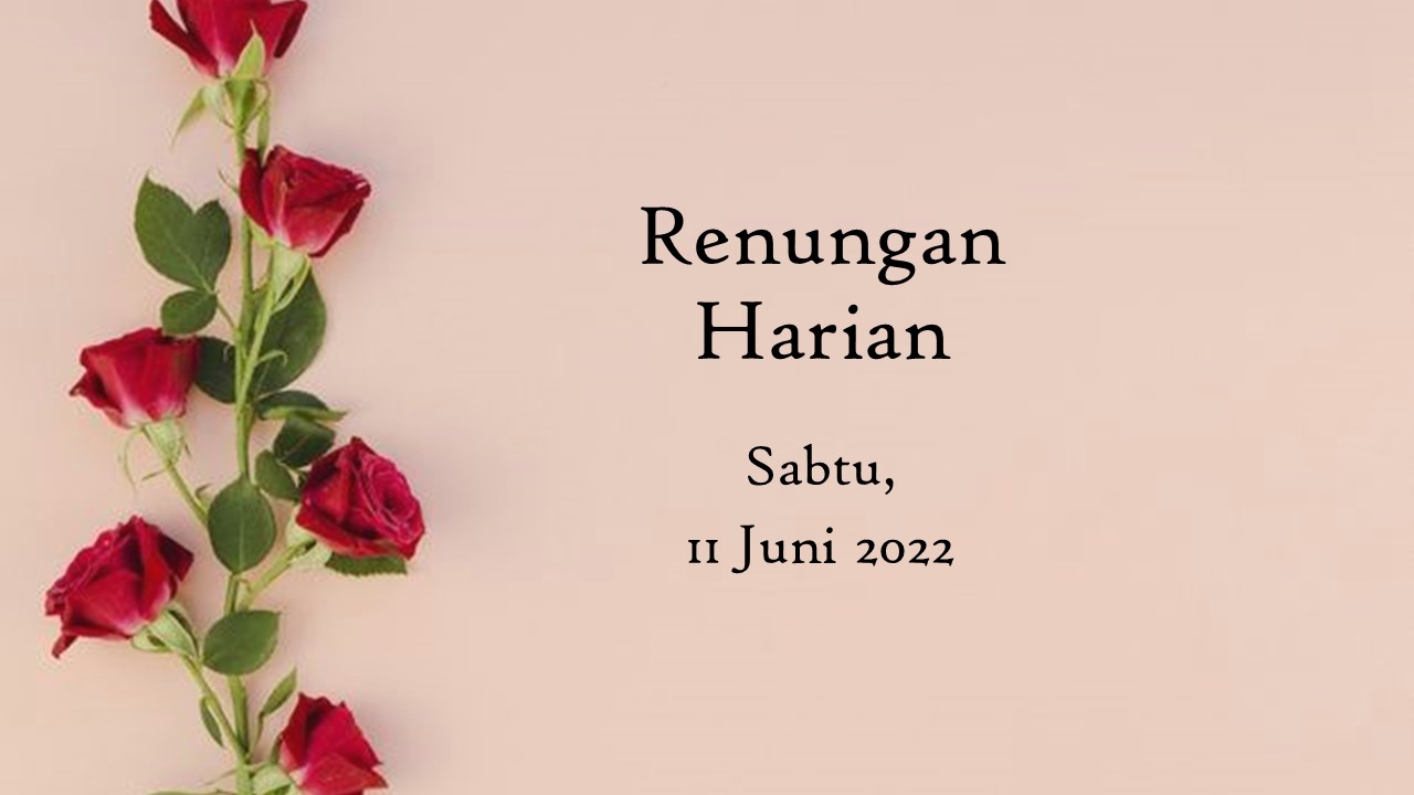 renungan harian hari ini