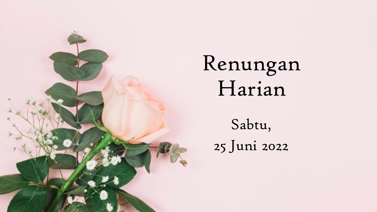 renungan harian hari ini