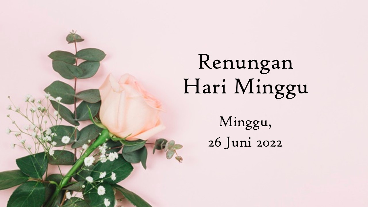 renungan harian hari ini