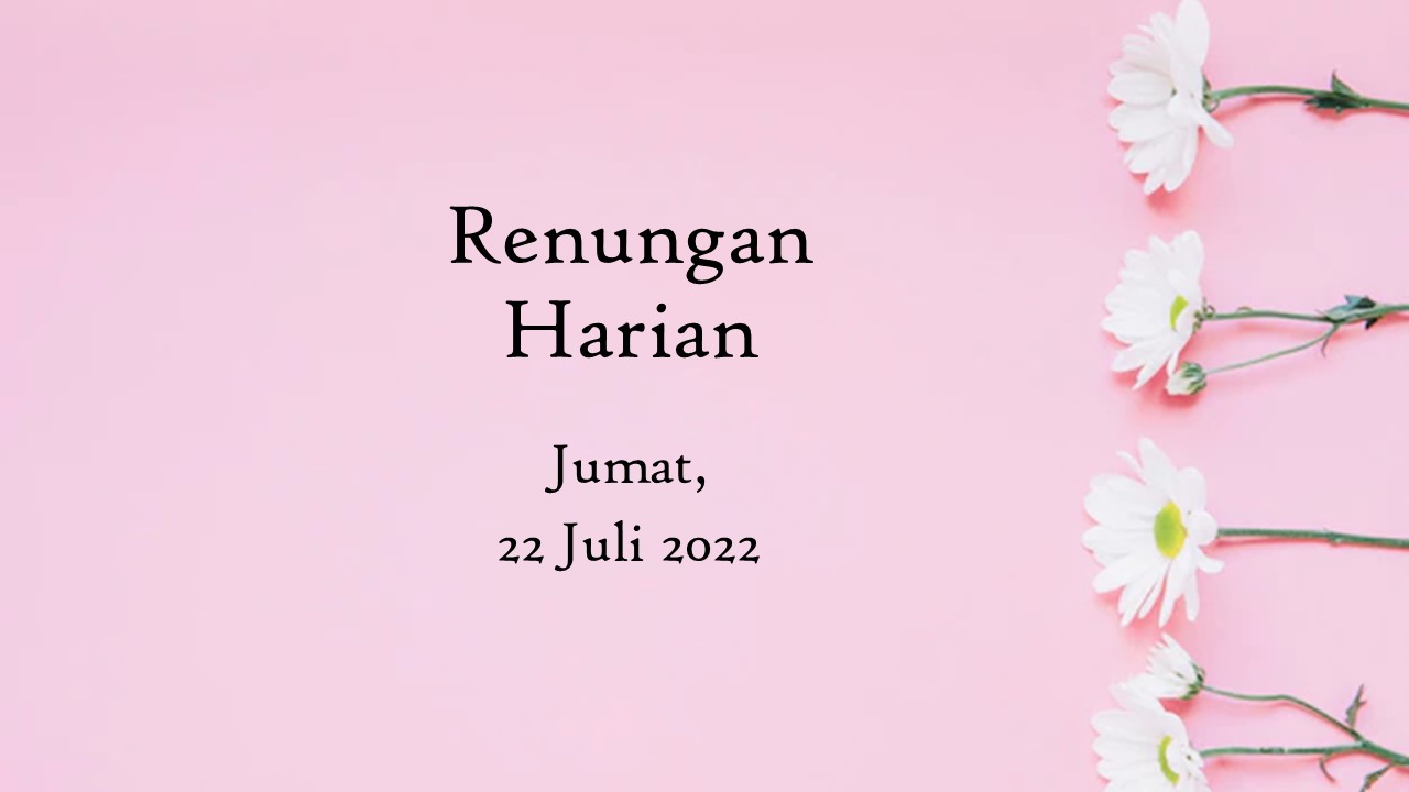 renungan harian hari ini