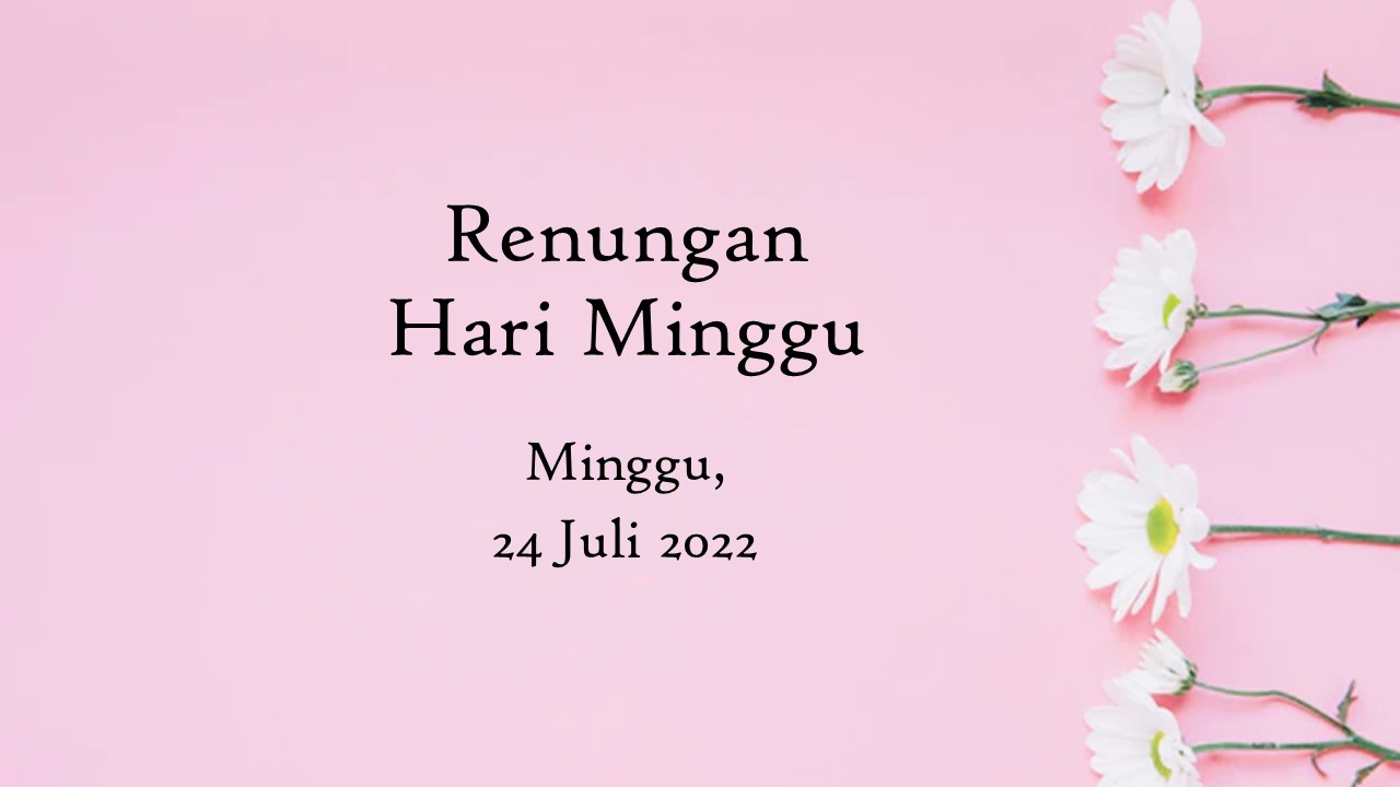 renungan harian hari ini
