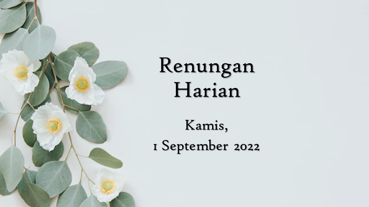 renungan harian hari ini