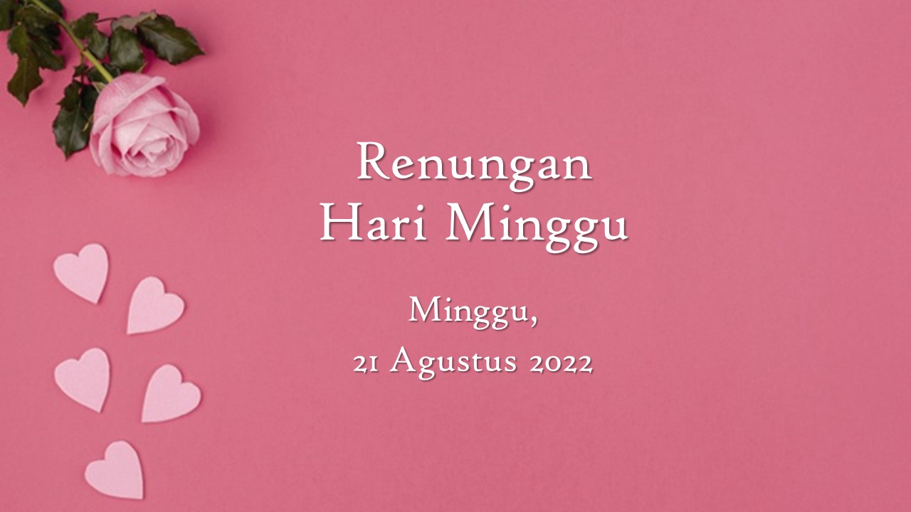 renungan harian hari ini