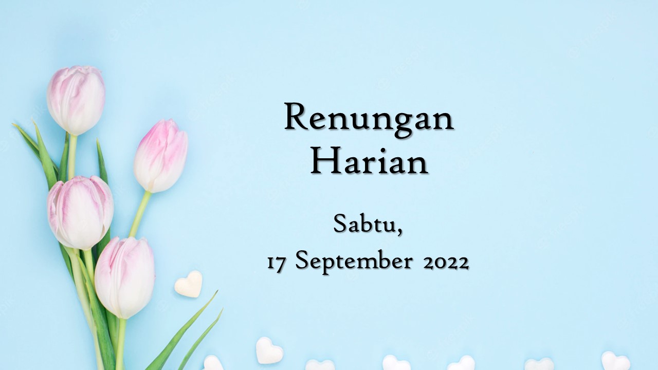 renungan harian hari ini