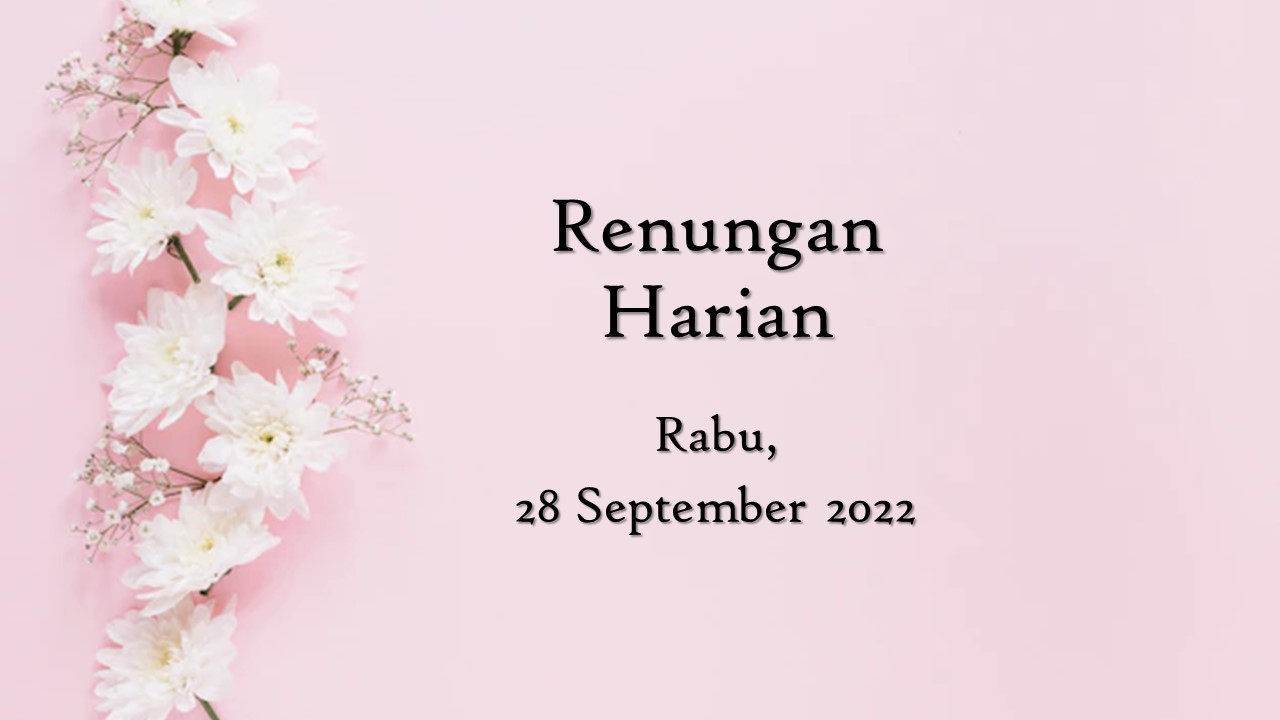 renungan harian hari ini