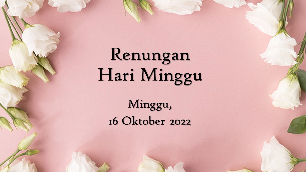 renungan harian hari ini