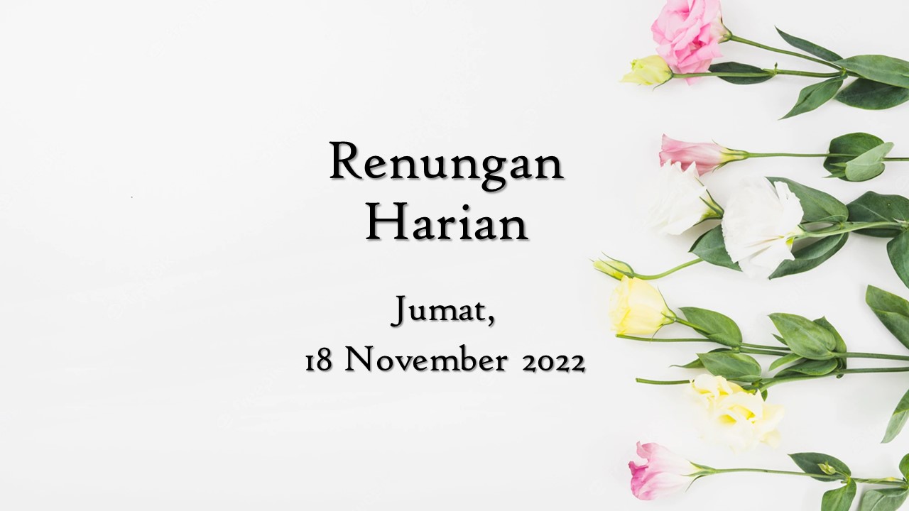 renungan harian hari ini