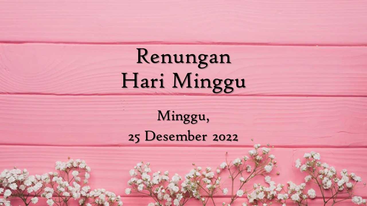 renungan harian hari ini