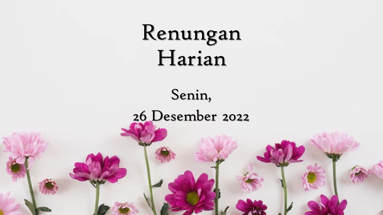 renungan harian hari ini