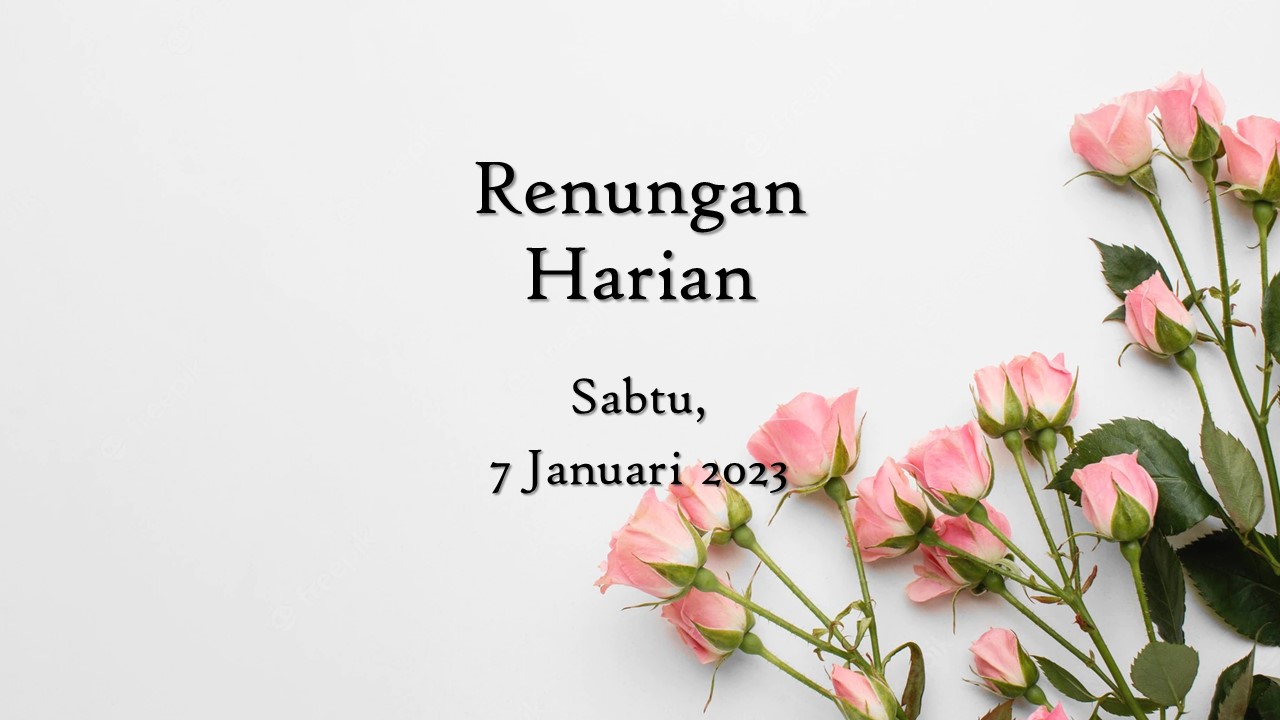 renungan harian hari ini