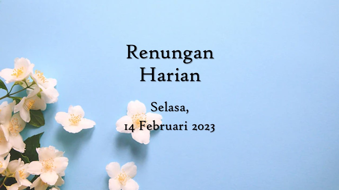 renungan harian hari ini