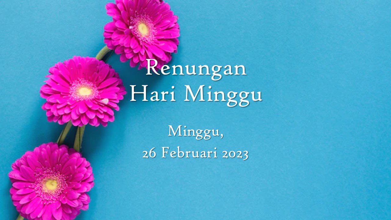 renungan harian hari ini