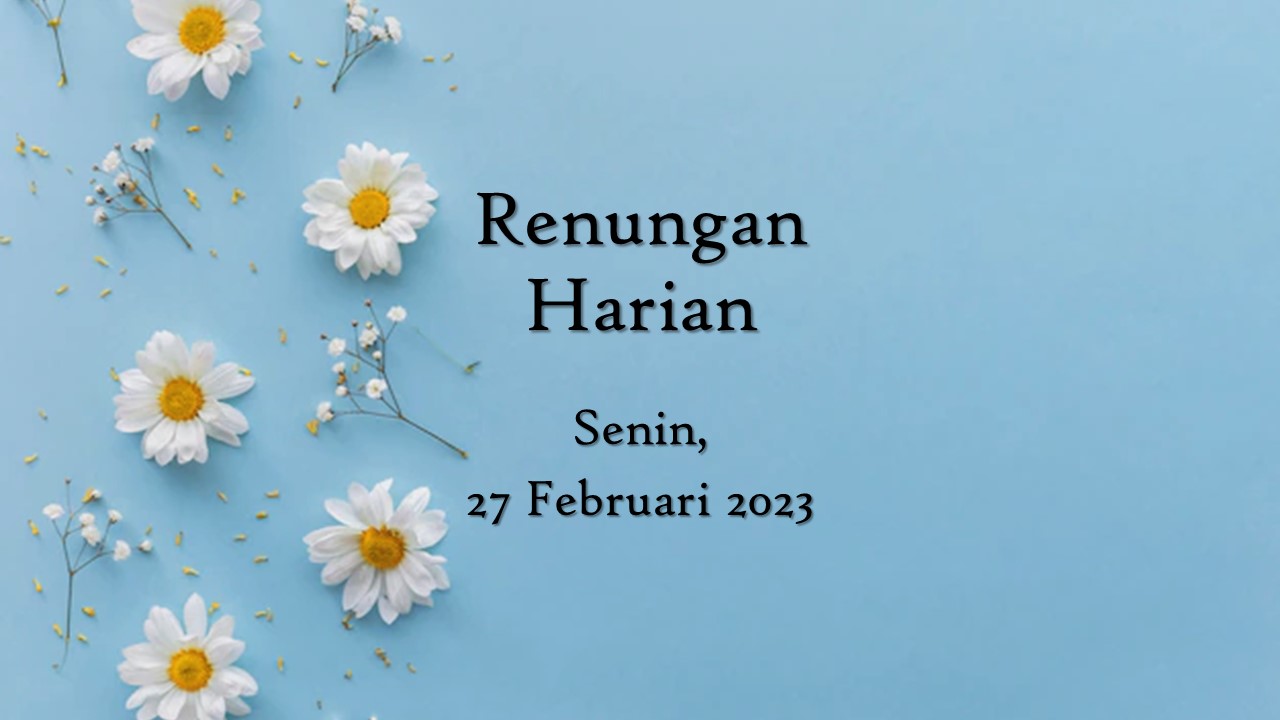 renungan harian hari ini