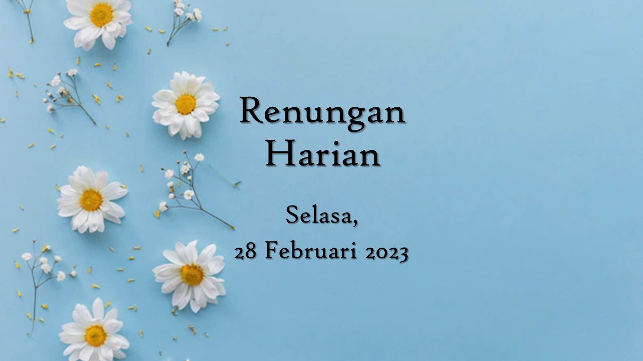 renungan harian hari ini