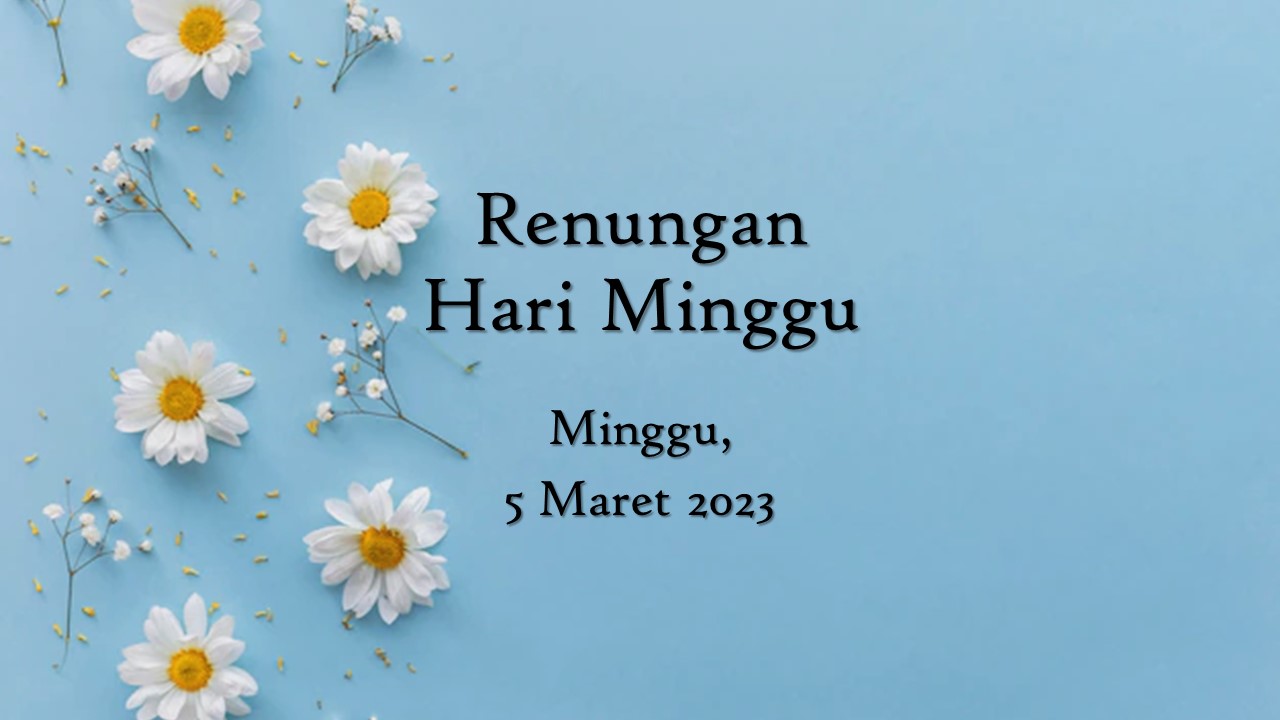 renungan harian hari ini