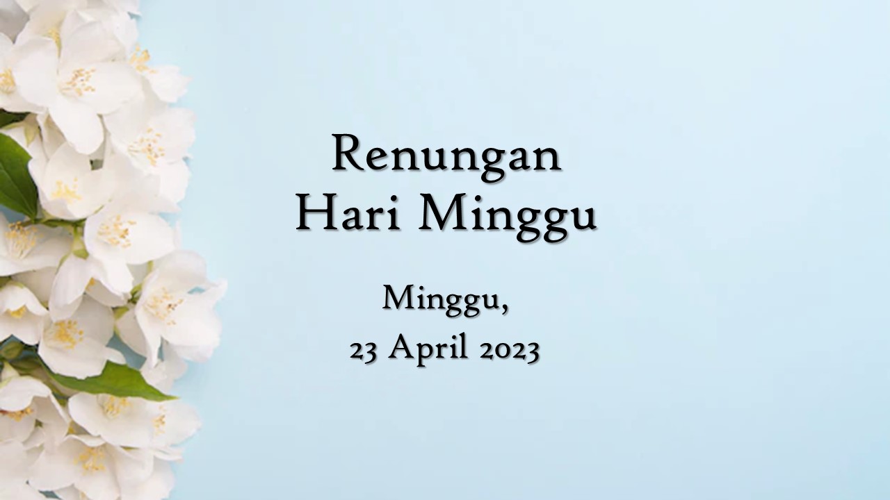 renungan harian hari ini
