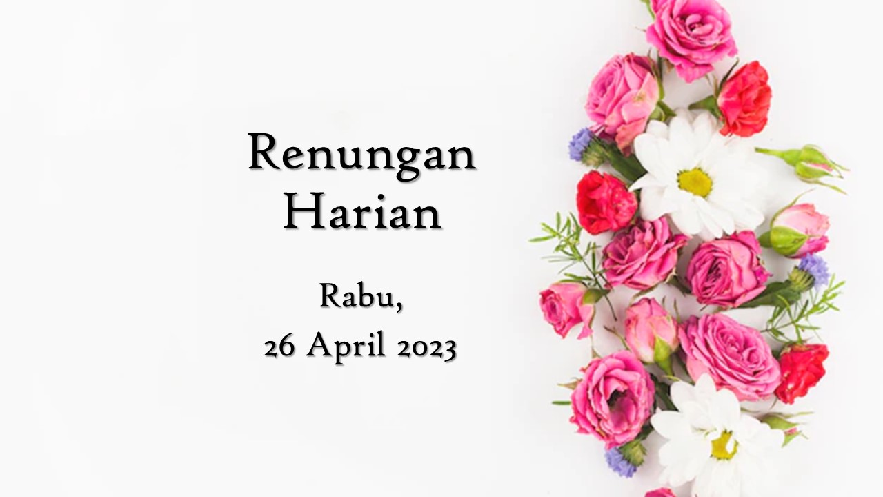 renungan harian hari ini