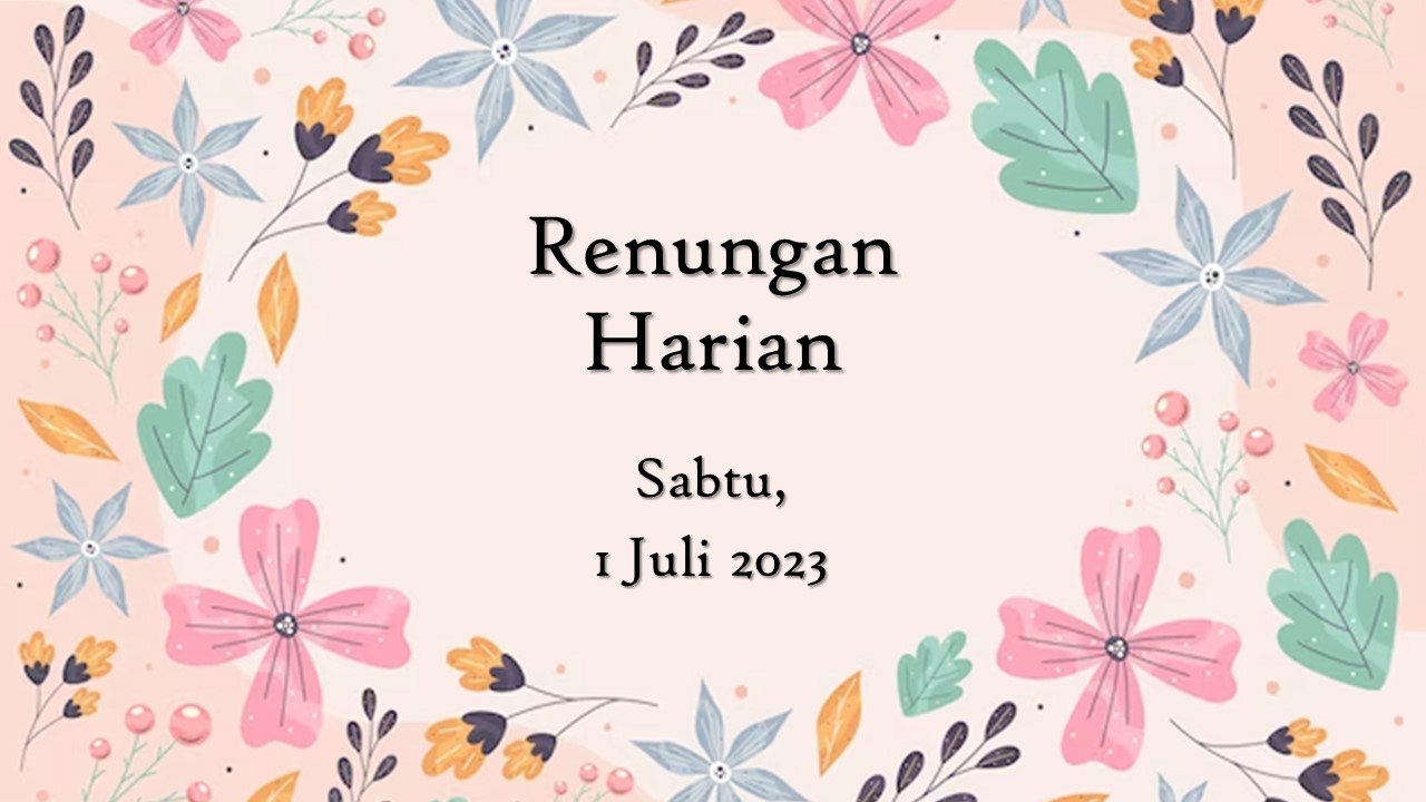 renungan harian katolik