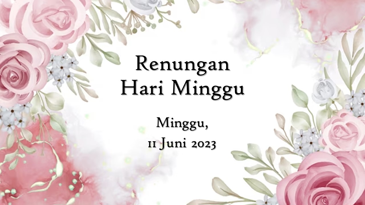 renungan harian hari ini