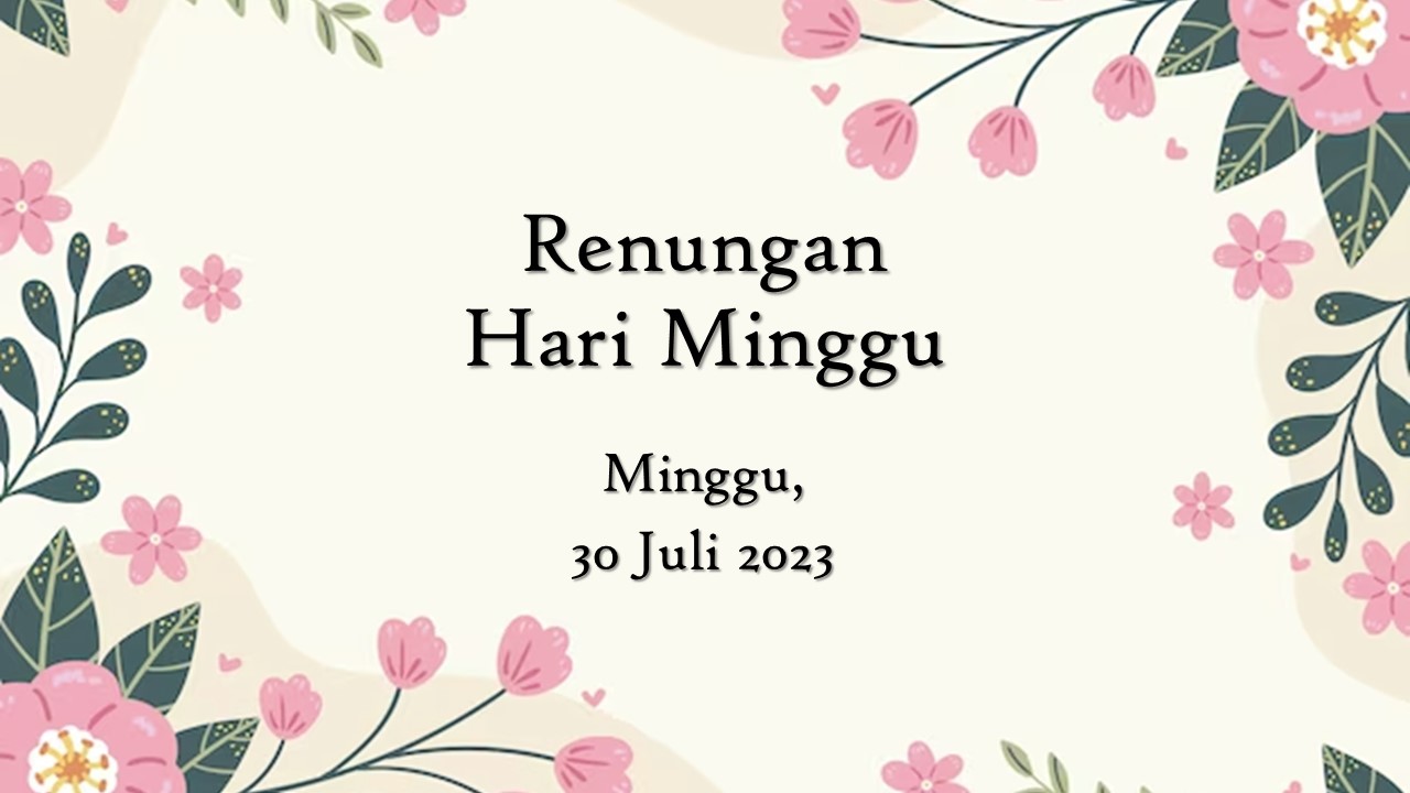 renungan harian katolik