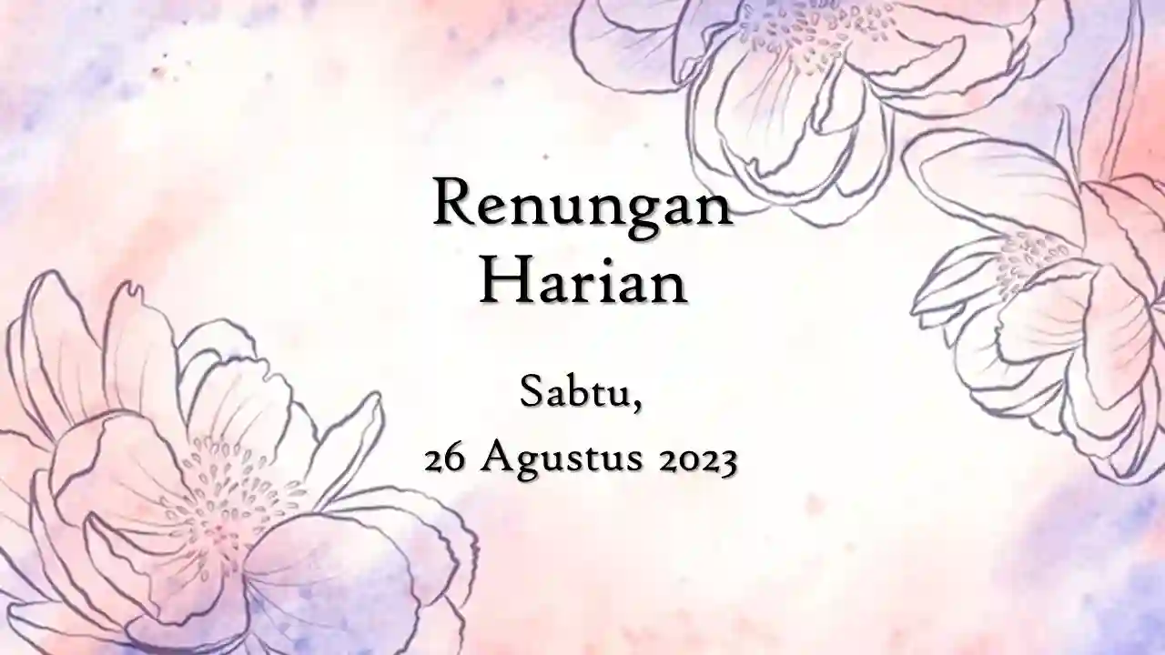 renungan harian katolik
