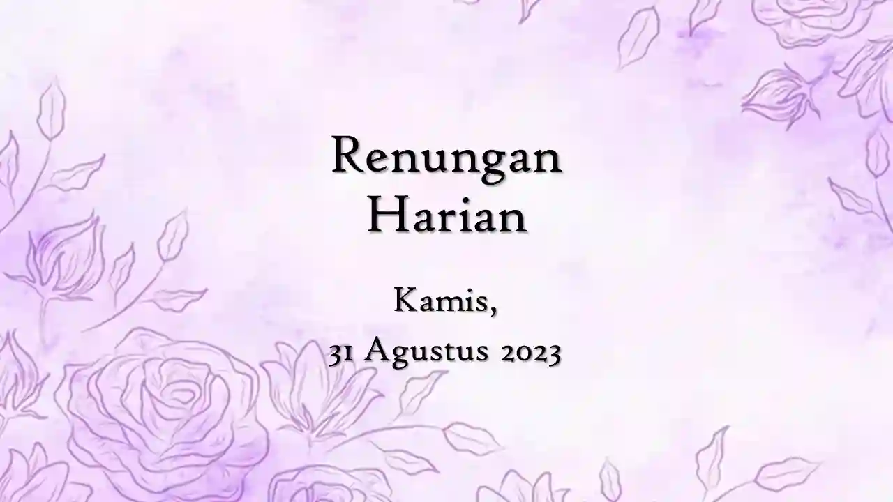 renungan harian katolik