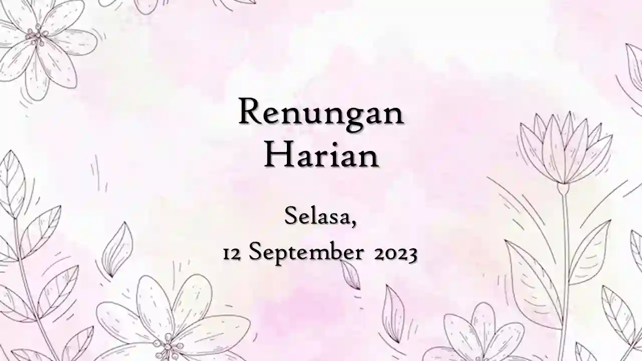 renungan harian katolik