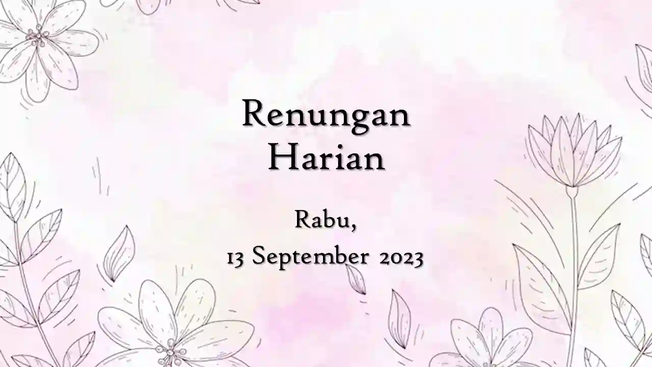 renungan harian katolik