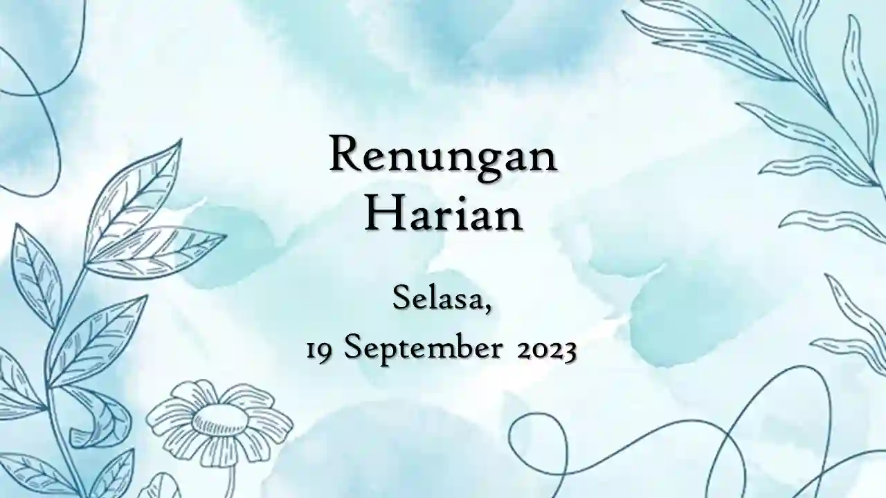 renungan harian katolik