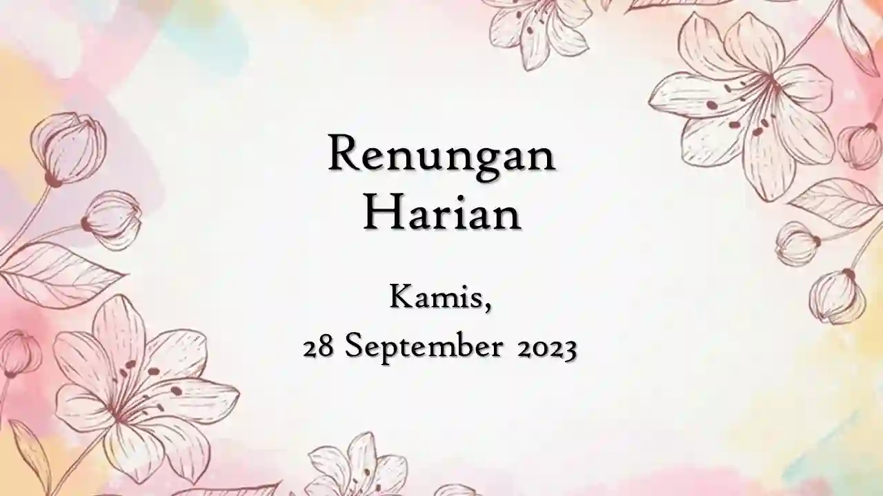 renungan harian katolik