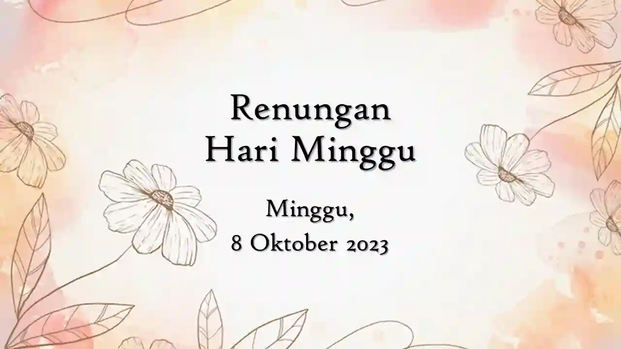 renungan harian katolik