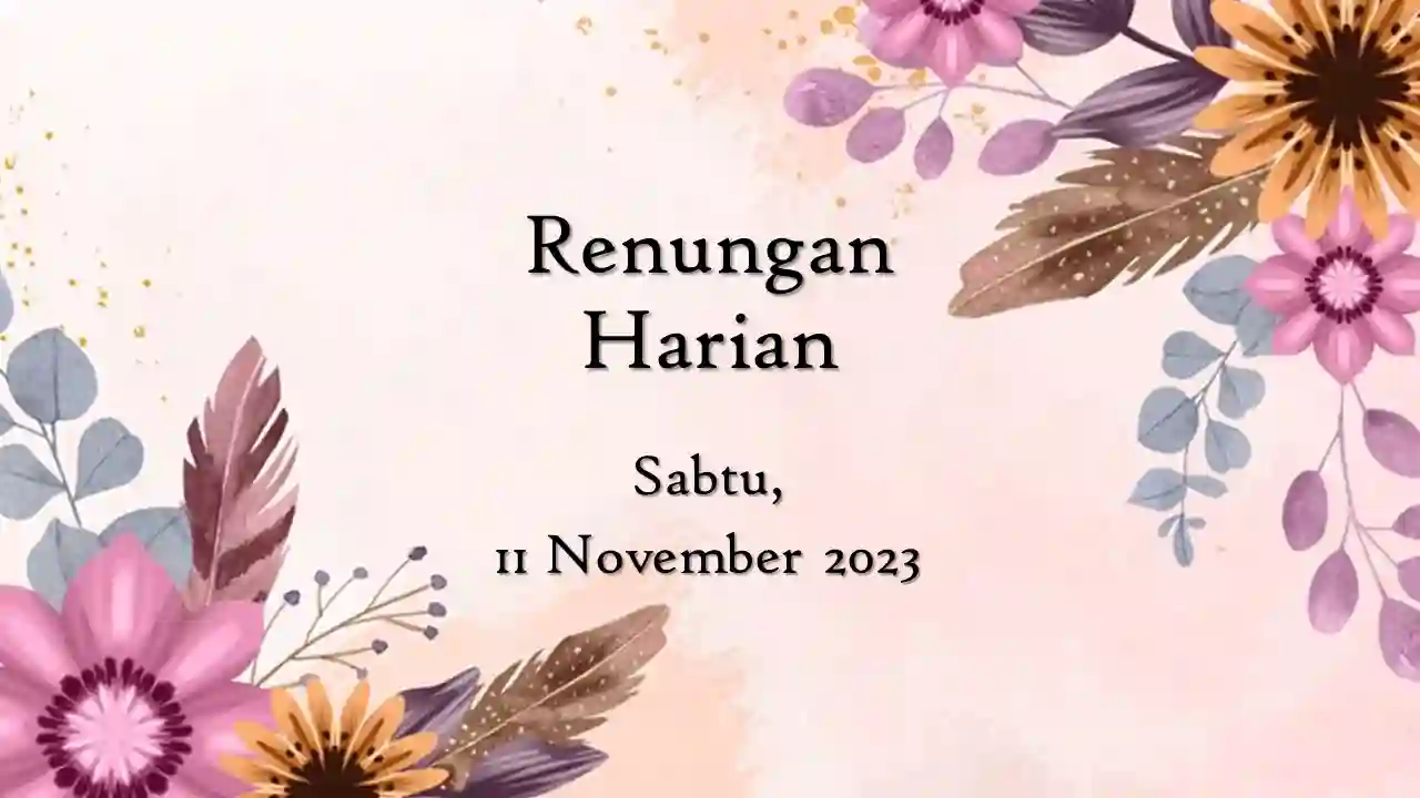 renungan harian katolik