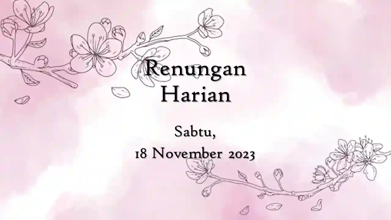 renungan harian katolik