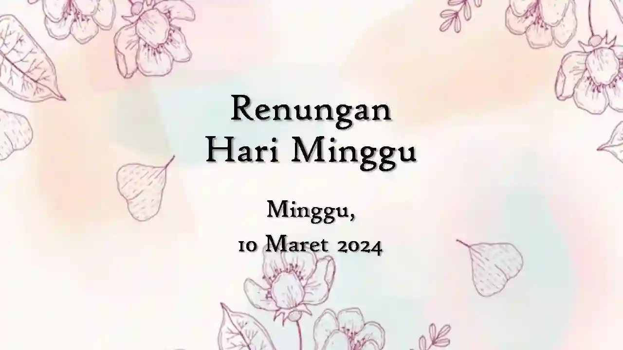 renungan harian hari ini