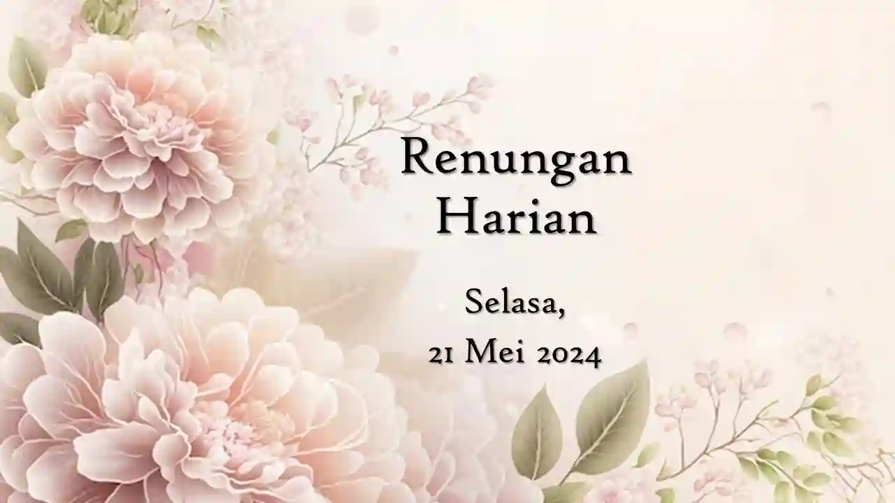 renungan harian hari ini