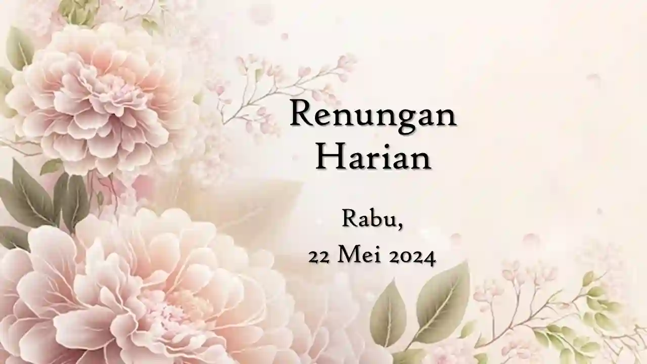 renungan harian hari ini