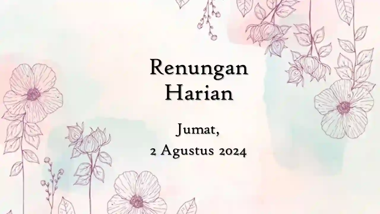 renungan harian hari ini