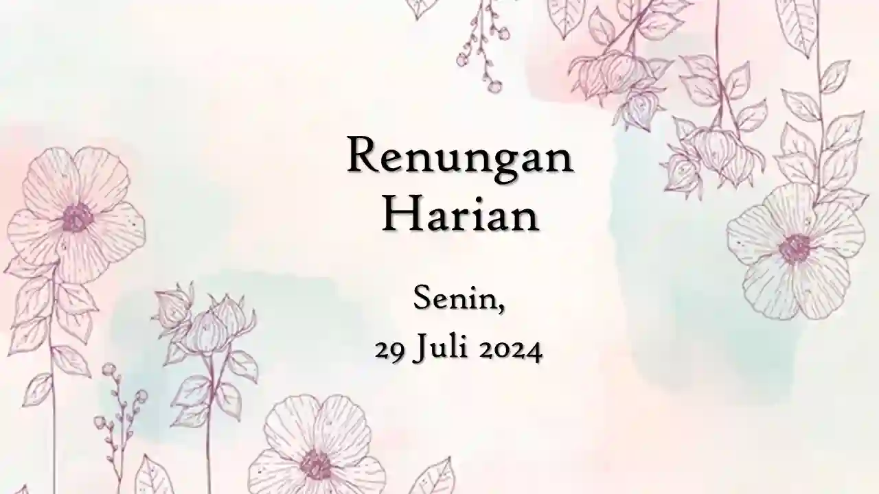 renungan harian hari ini