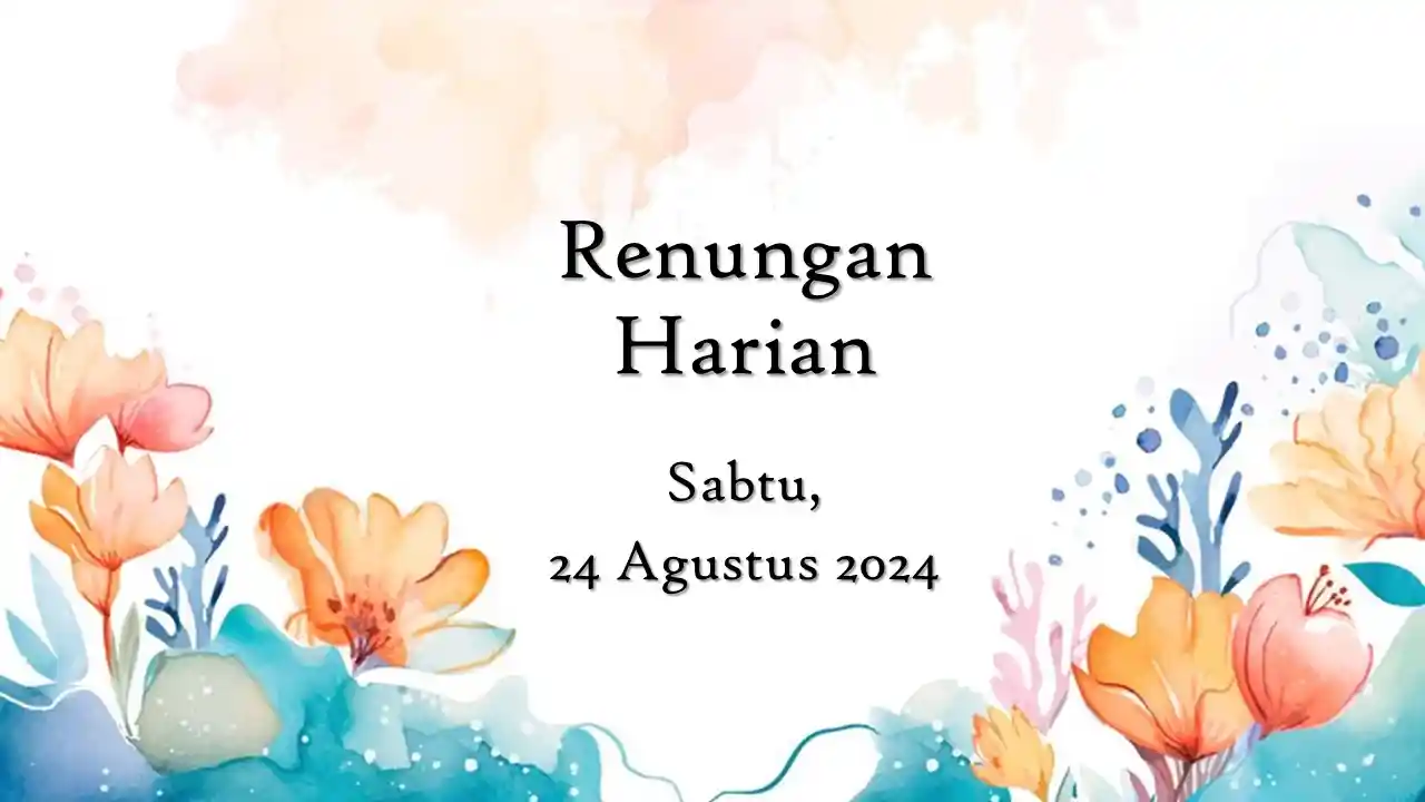 renungan harian hari ini