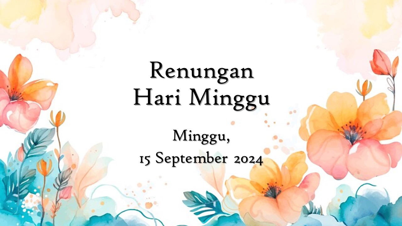 renungan harian hari ini