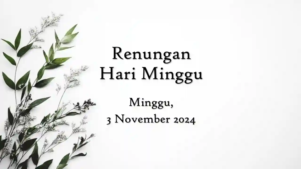 renungan harian hari ini