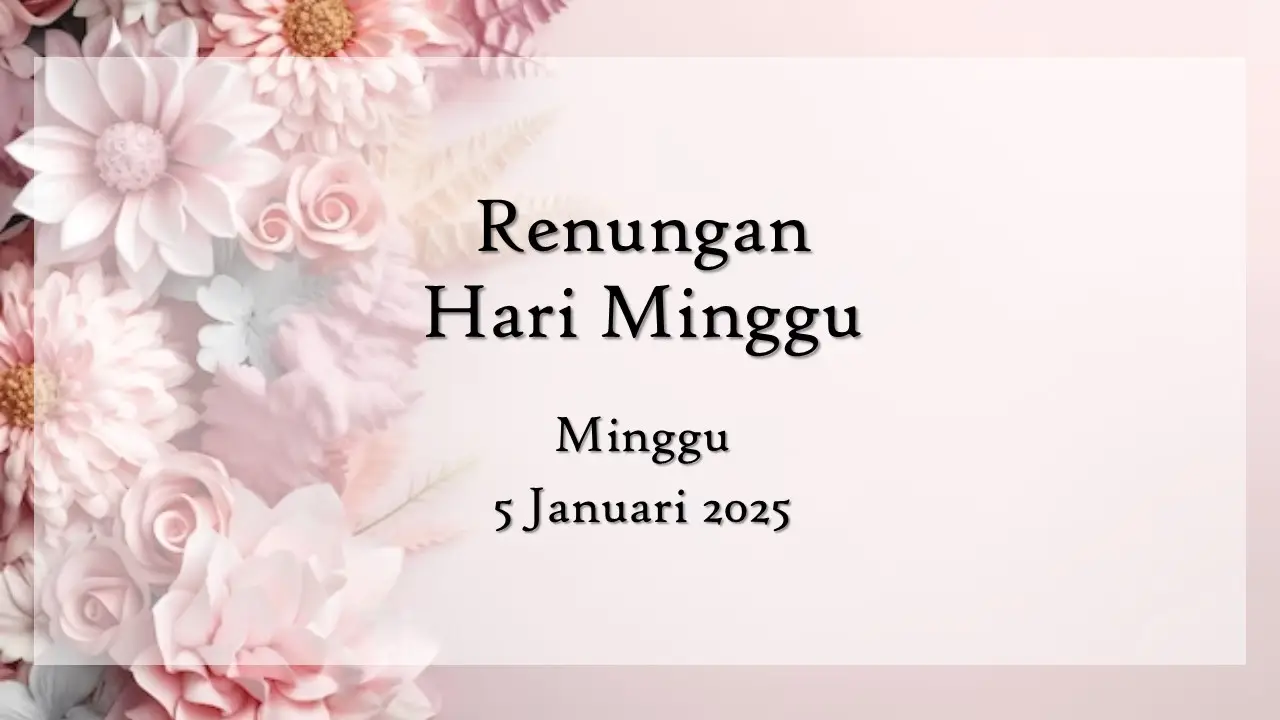 renungan harian hari ini