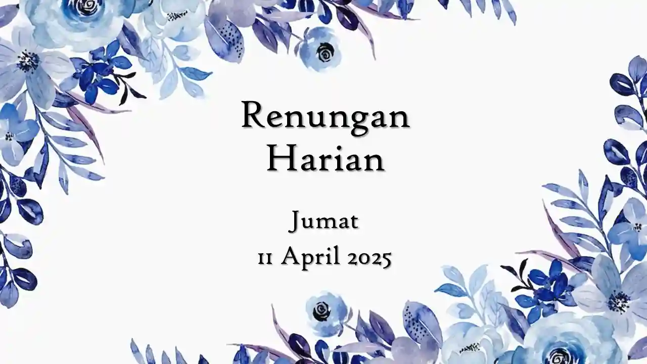 renungan harian hari ini