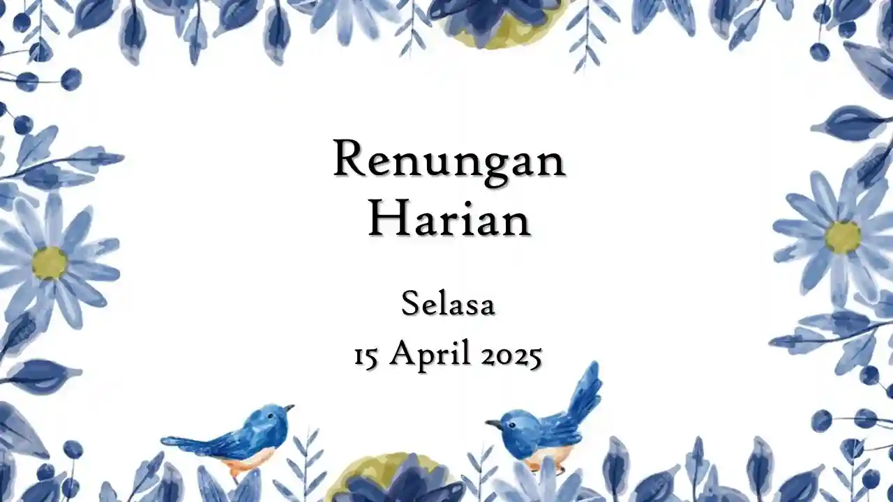 renungan harian hari ini